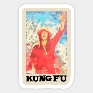 Kung Fu tv show Sticker